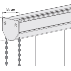 Антей Смарт — карниз для римских штор